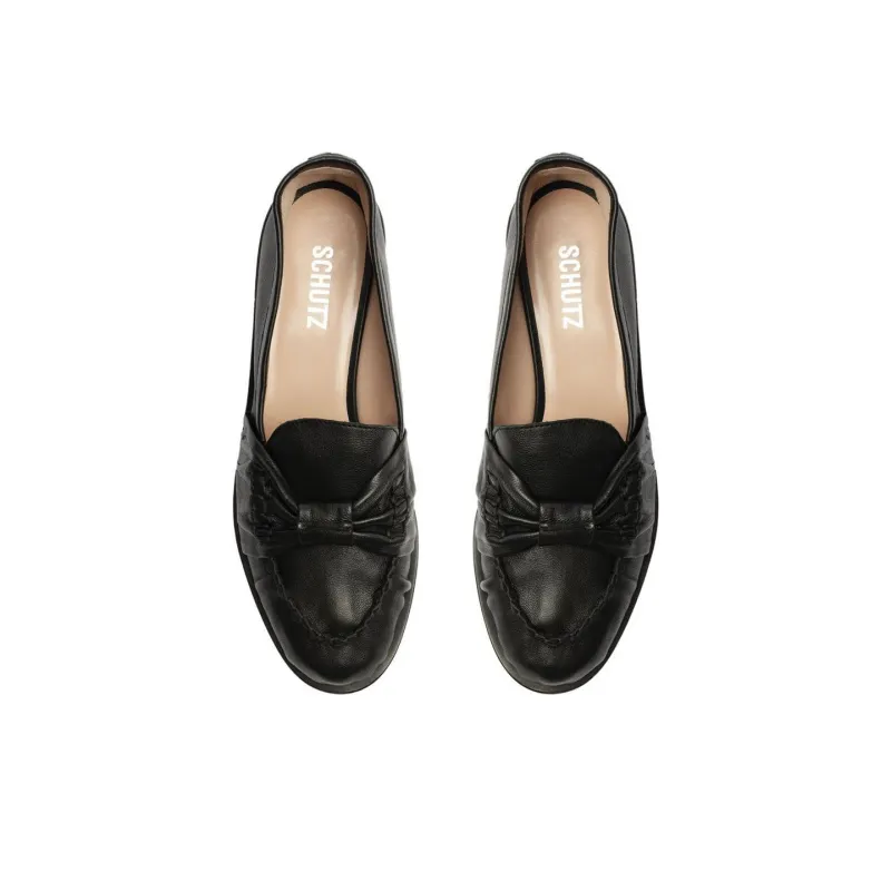 Schutz Luca Loafers Women's Black-4