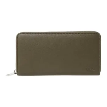 DIESEL Cow Leather Wallet Men's Green And Orange