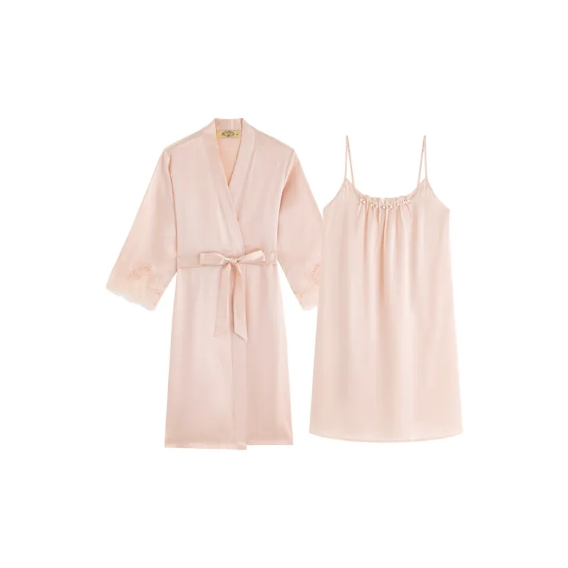 MB Pajama Set Women's Apricot Pink-0