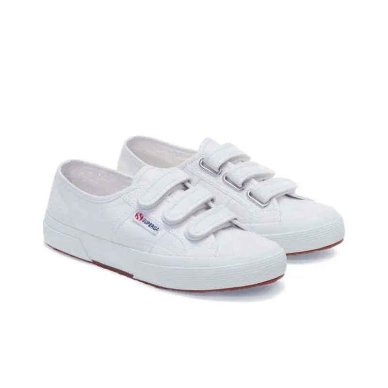 SUPERGA Low Top Skateboard Shoes Unisex White-2