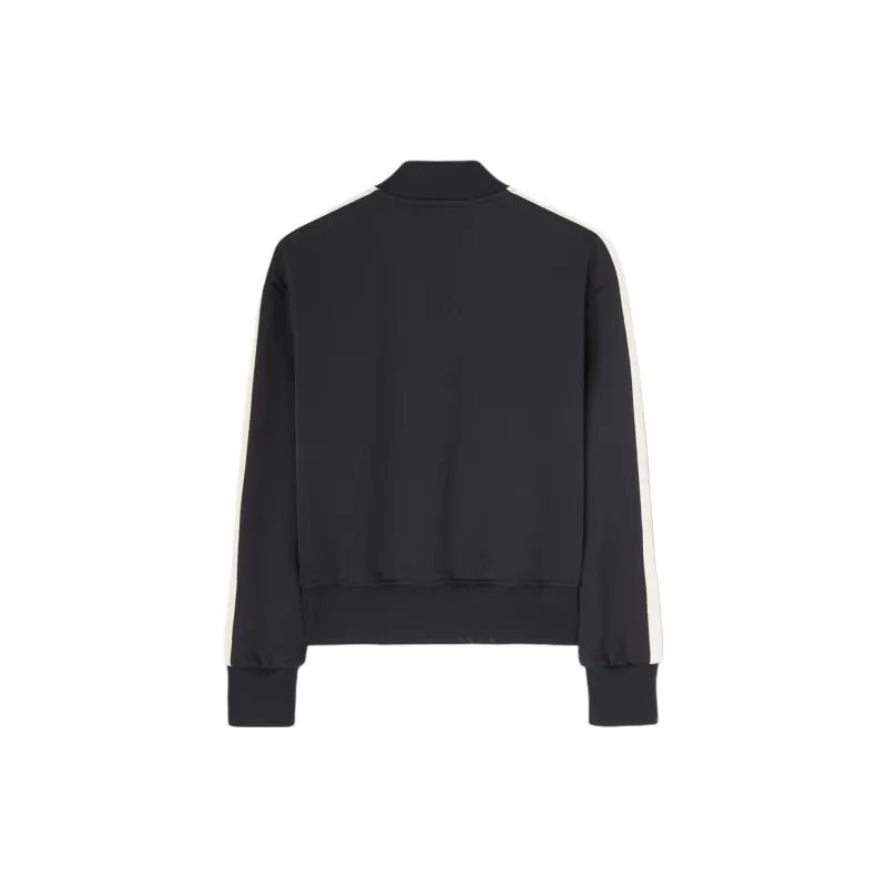PALM ANGELS Logo Embroidered Zipped Jacket-1
