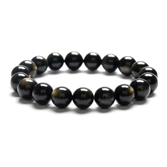 Qiong Yu Obsidian Bracelets Unisex-0
