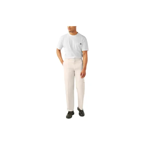 Dickies Casual Pants Men White Cap Gray