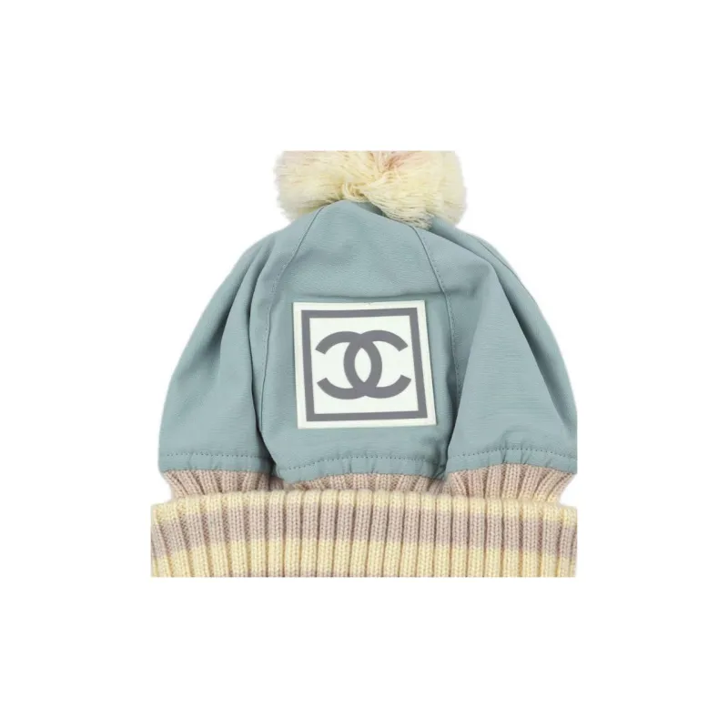 CHANEL Pre-Owned 1990-2000s Sport Line Beanie-2