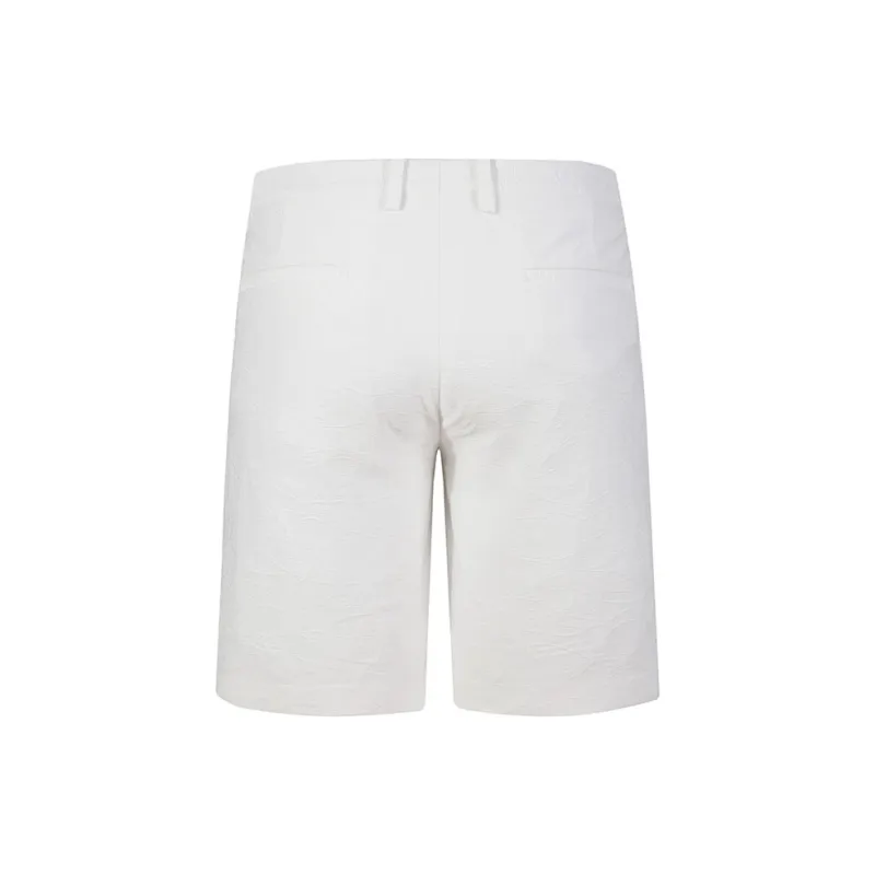 DAVID NAMAN Casual Shorts Men White-1