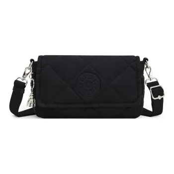 Kipling Nylon Crossbody Bag, Shoulder Bag Women's Cosmic Black
