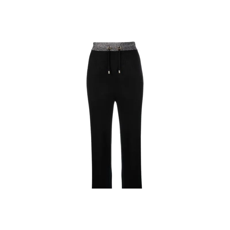 BALMAIN SS23 Casual Pants Women's Black-3