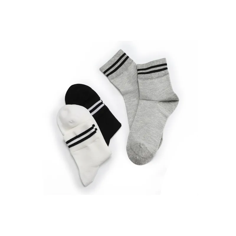 NAUTICA UNDERWEAR Mid Calf Socks Women's 3 Pack-4