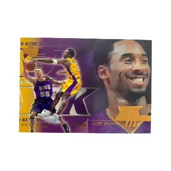 UPPER DECK 2000 KobeBryant, Bryant, Lakers, Black Mamba, Block Teka, Classic Pick Star Card Pass Sports Cards 1 Pc