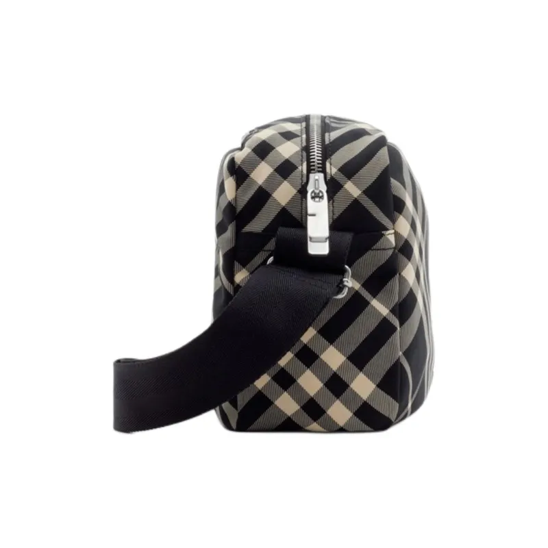 Burberry Polyester With Polyurethane Shoulder Bag, Crossbody Bag Unisex Black-1