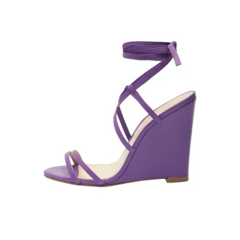 Schutz Deonne Strap Sandals 10.5cm Women's Purple