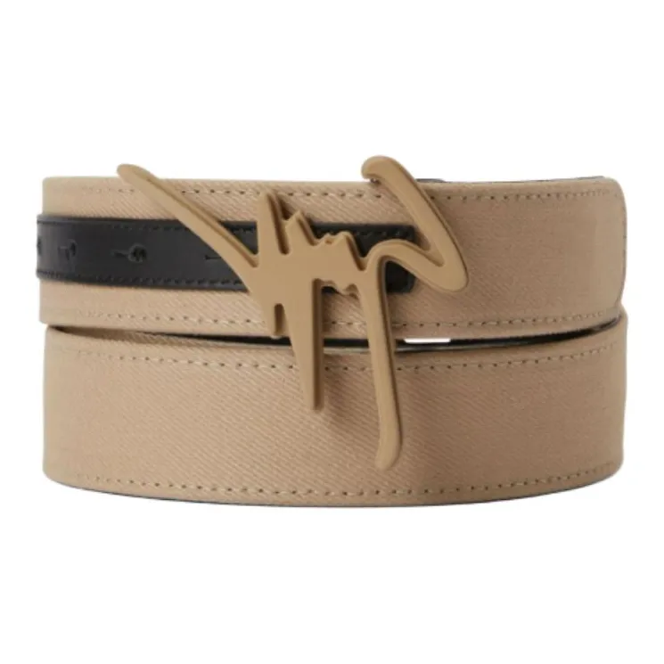 Giuseppe Zanotti Logo buckle Cotton Belt-1