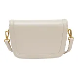 URBAN REVIVO Artificial Leather Shoulder Bag Medium Size Women's White
