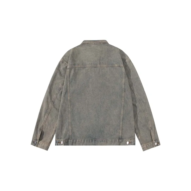 EOOVEN Denim Jackets Unisex-5