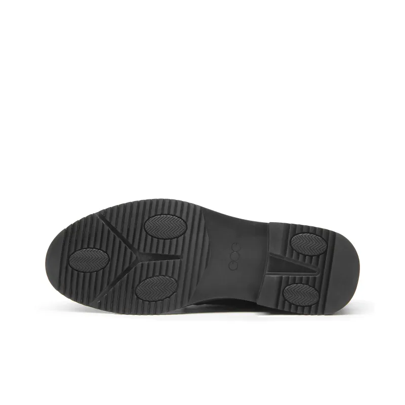 GOG Summer Breathable Dress Shoes Men's Black-4