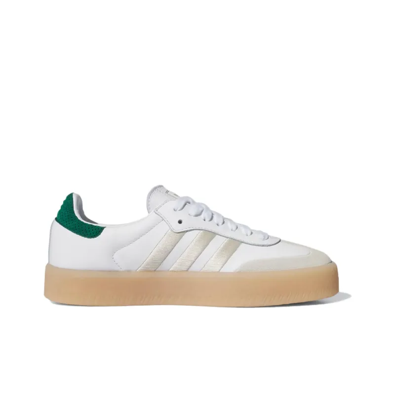 Adidas Sambae Off White Aluminum Green Women's-1