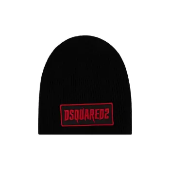 DSQUARED 2 Logo Patch Beanie