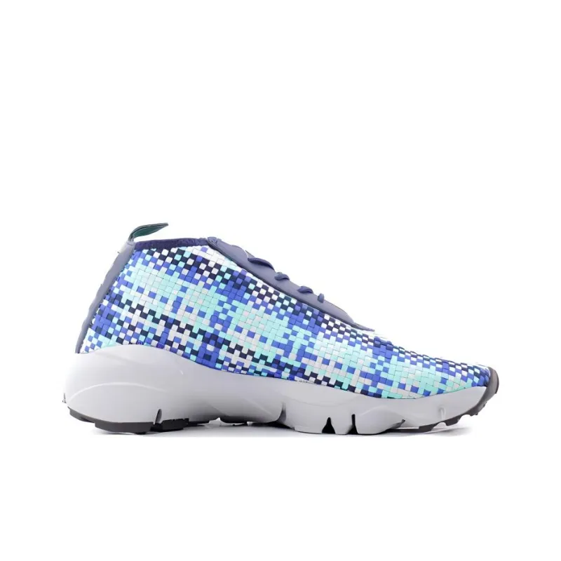 Nike Air Footscape Desert Chukka Midnight Navy/Hyper Jade Game Royal Metallic Silver-1