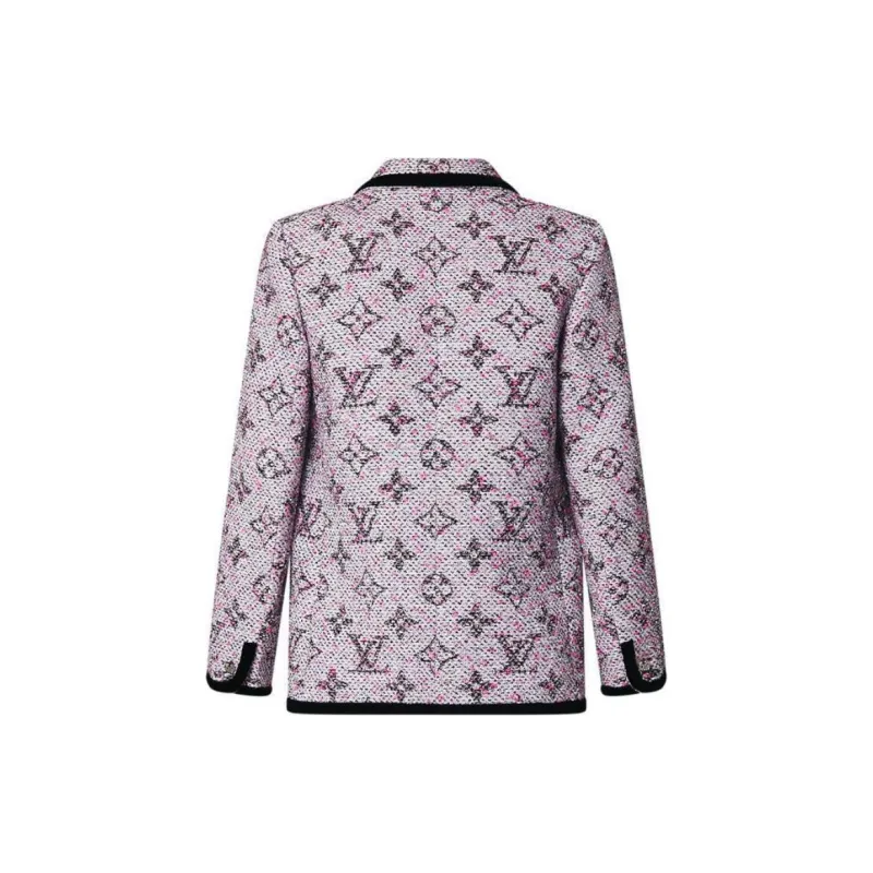 LOUIS VUITTON FW24 Business Suit Coat Women's Purple-1