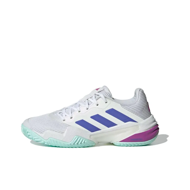 Adidas Barricade 13 Cloud White Cobalt Blue Purple Burst Women's-0