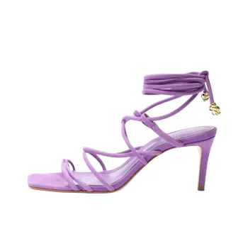 Schutz Magdalena Roman Sandals 8cm Women's Purple