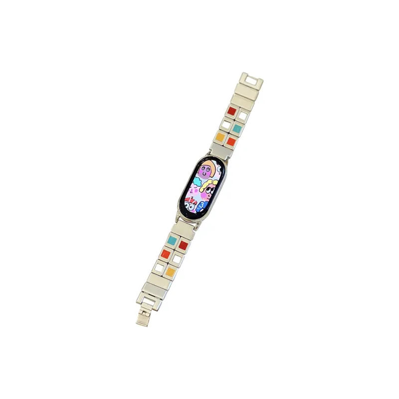 Yu Qing Compatibility Xiaomi Mi Band 9/8/7 All NFC Edition Bands Smart Wristbands Watch Bands 160mm Unisex-0