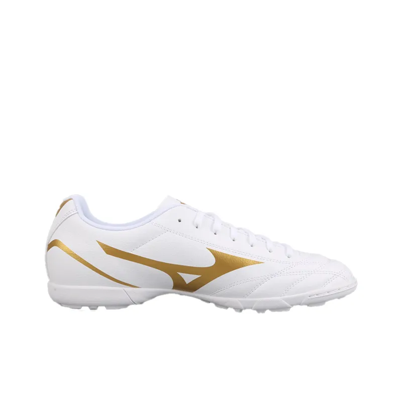Mizuno Folgado AG Rubber Short Studs TF Rubber Broken Studs Firm Ground Artificial Ground Soccer Shoes Men's White Gold-1