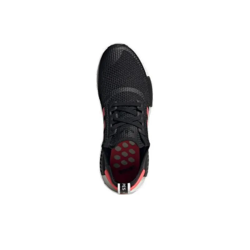 Adidas Nmd R1 Black Signal Pink White-4