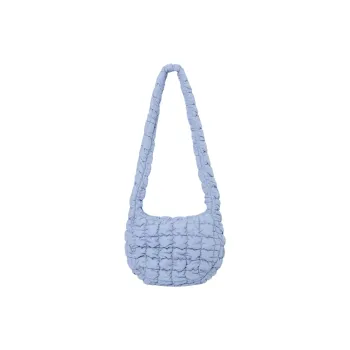 COS Polyester Cloud Bag, Shoulder Bag, Crossbody Bag Regular Women's Light Blue