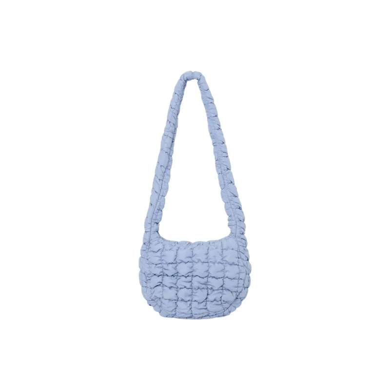 COS Polyester Cloud Bag, Shoulder Bag, Crossbody Bag Regular Women's Light Blue-0