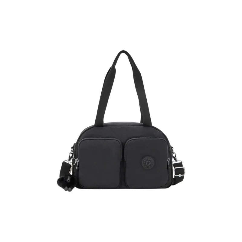 Kipling Nylon Portable Crossbody Bag Shoulder Bag Unisex Black-0