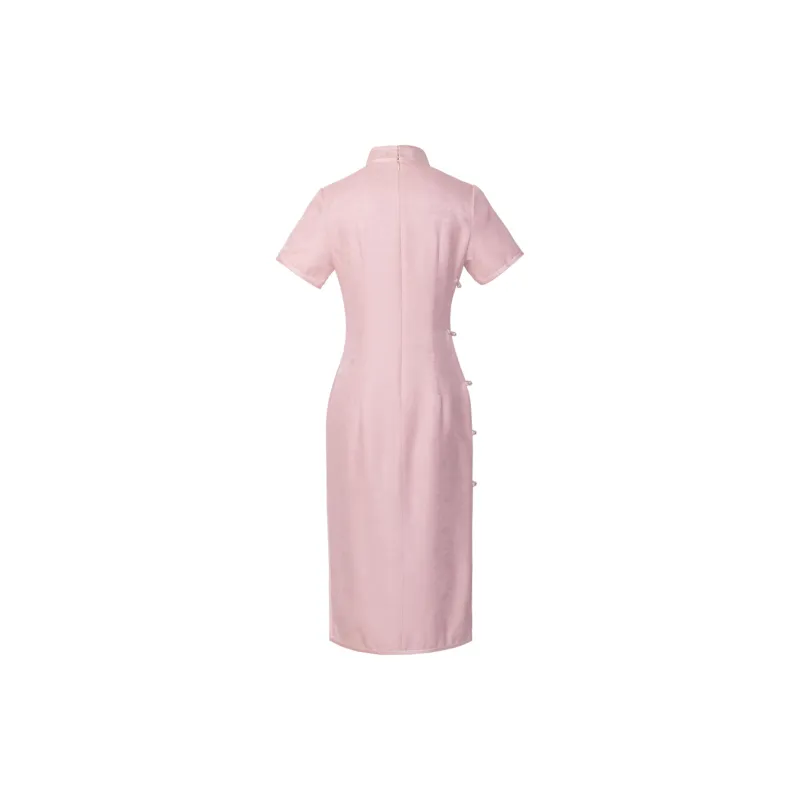 Clothes Cut By Time Cheongsam Women's Pink-1