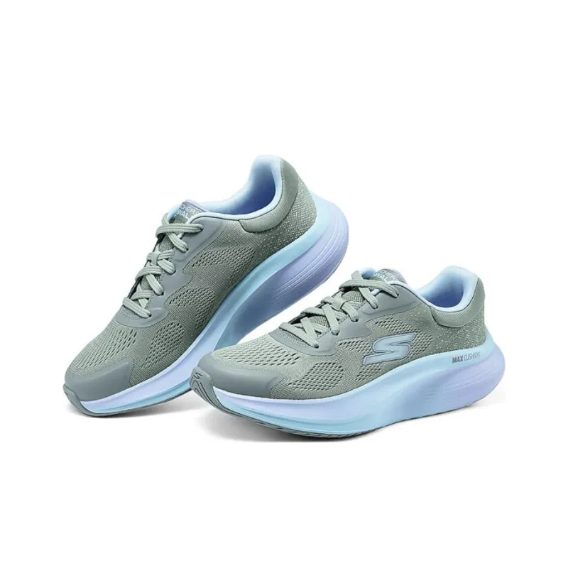 Skechers WOMEN'S GO WALK Breathable Low Top Casual Running Shoes Women's Green Blue-2