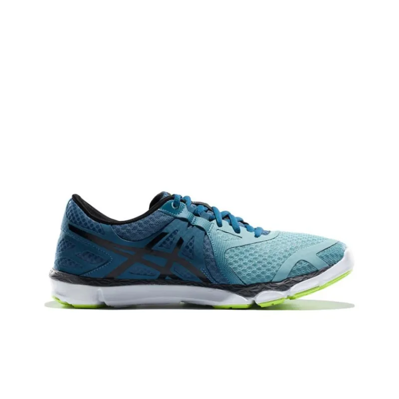 Asics Anti-Slip And Wear-Resistant Breathable Low-Top Running Shoes Men's Light Blue Black-1