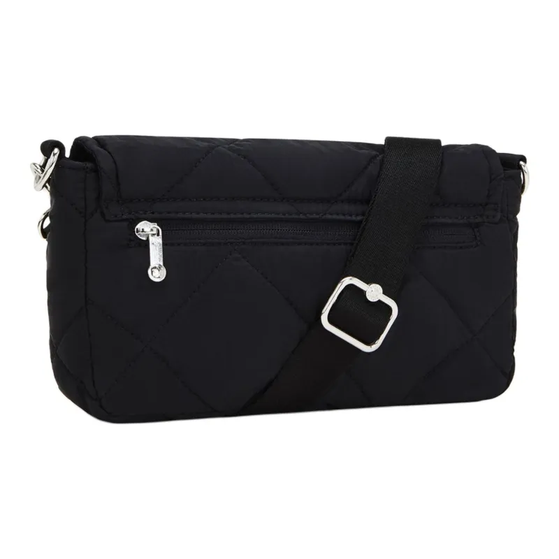 Kipling Nylon Crossbody Bag, Shoulder Bag Women's Cosmic Black-2
