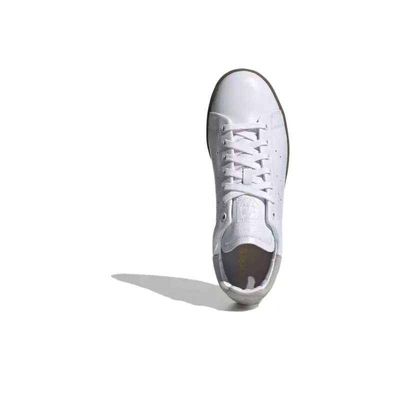 417 SLOBE x Adidas Originals STAN SMITH Durable Breathable Low Top Skateboard Shoes Men's White-4
