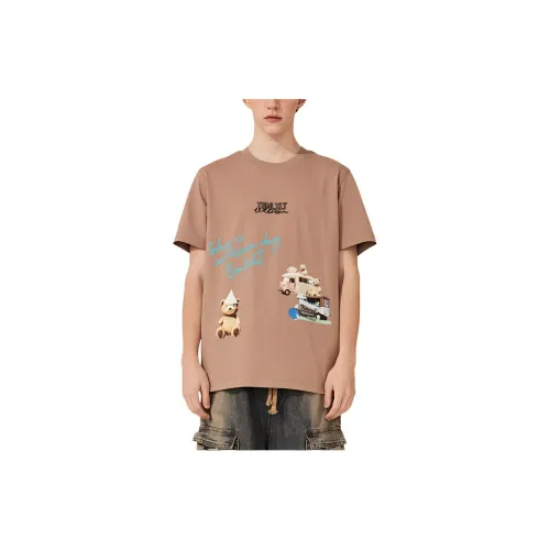 TSMLXLT T-Shirts Unisex Taupe