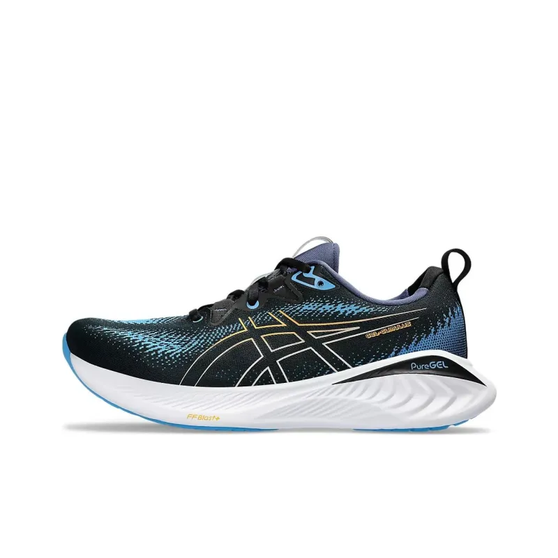 Asics Gel Cumulus 25 Black Fellow Yellow-0