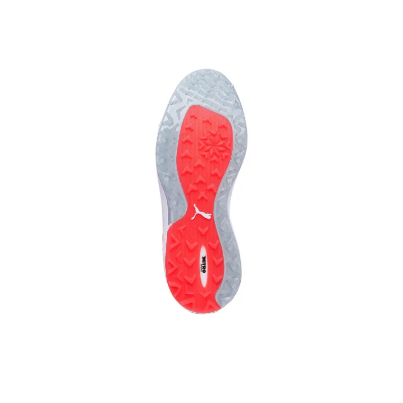 PUMA Alphacat Nitro Anti Slip Wear Resistant Low Top Golf Shoes Men's White Red-4