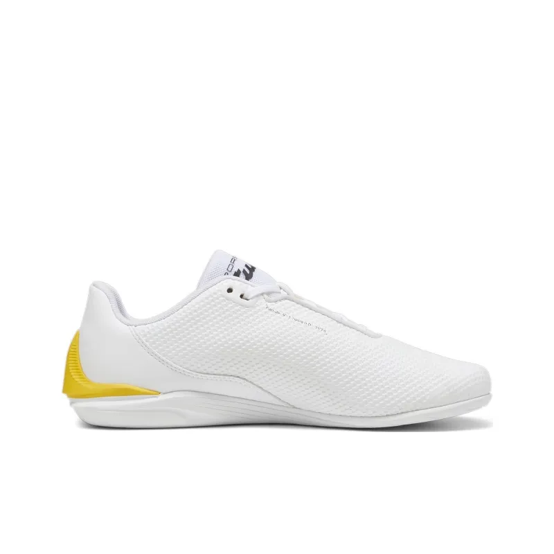 PUMA Porsche Legacy Drift Cat Decima Driving Shoes 'White Yellow'-1