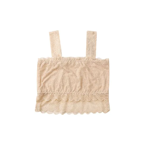 Flowers In Water Tank Top Women's Apricot