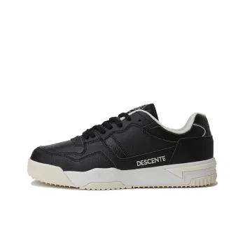 DESCENTE Dribble V2 Anti Slip Wear Resistant Low Top Skateboard Shoes Unisex Black