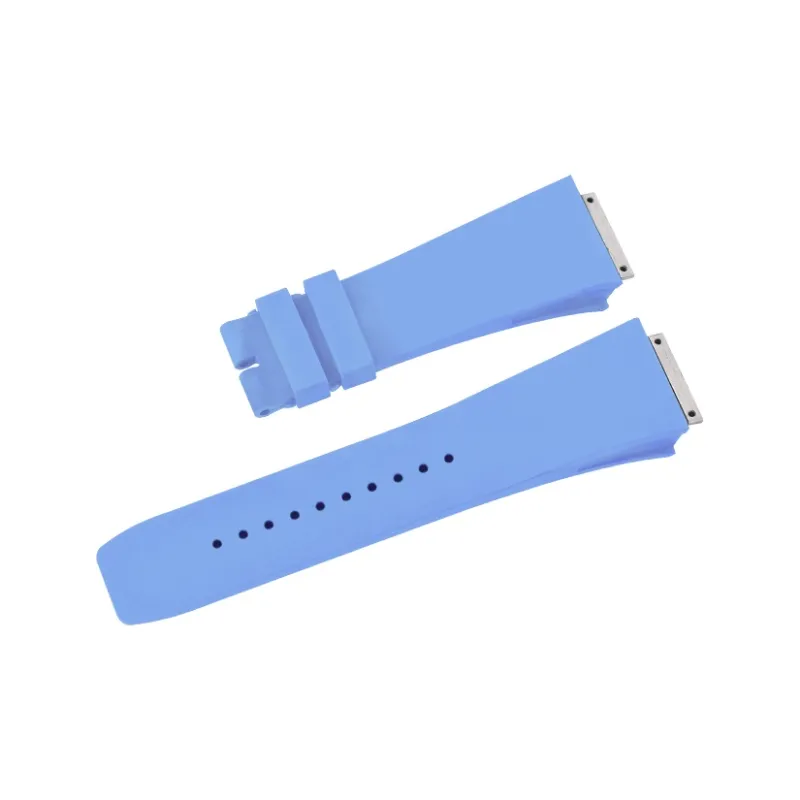 VAGENARI Fluoroelastomer Watch Band Rubber Band Compatibility For Richard Mille RM005 M Size Unisex-3