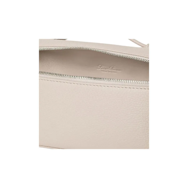 Loro Piana Cow Leather Makeup Bag, Shoulder Bag, Crossbody Bag, Handbag Women's Light Lime Hue-4