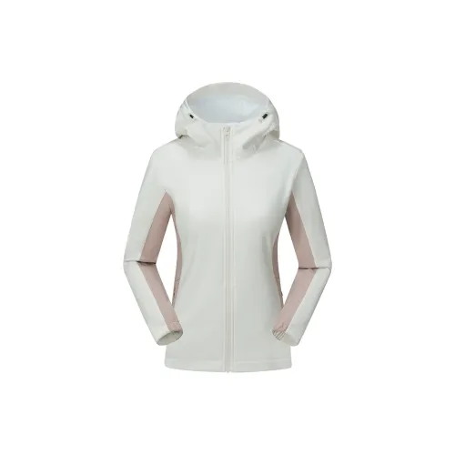 Tectop Jackets Women's Fragrant Moon White