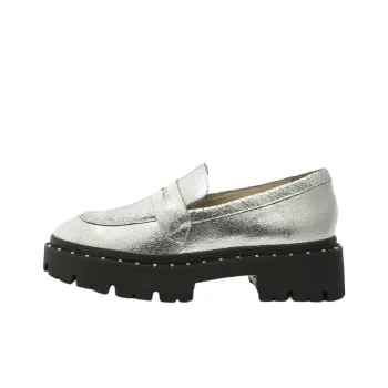 Schutz Christie Loafers 5cm Women's Silver