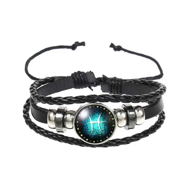 BLESSED BULLET Wax Thread Bracelets Unisex-11
