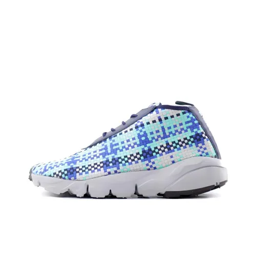 Nike Air Footscape Desert Chukka Midnight Navy/Hyper Jade Game Royal Metallic Silver