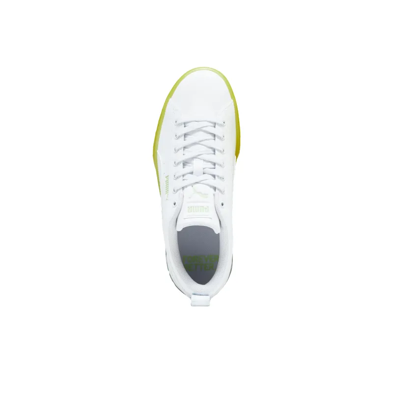 PUMA Mayze Beach Days Anti-Slip Wear-Resistant Low-Top Skateboard Shoes Women's White Green Blue-3