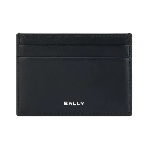 BALLY Cow Leather Wallet Women's Black